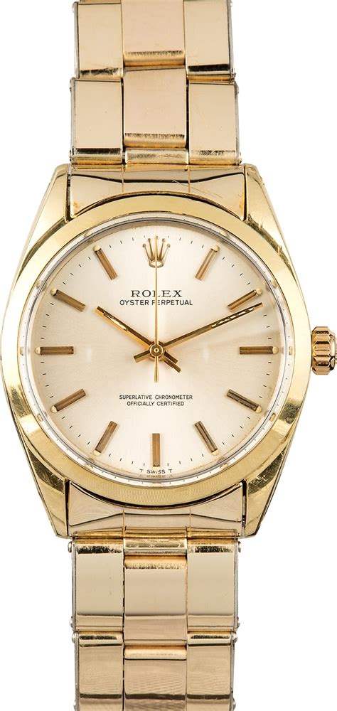 rolex oyster perpetual model 1024.